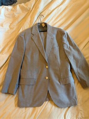 Crosby Fit Somelos Chambray (Portuguese) Full Suit (See Measurements)